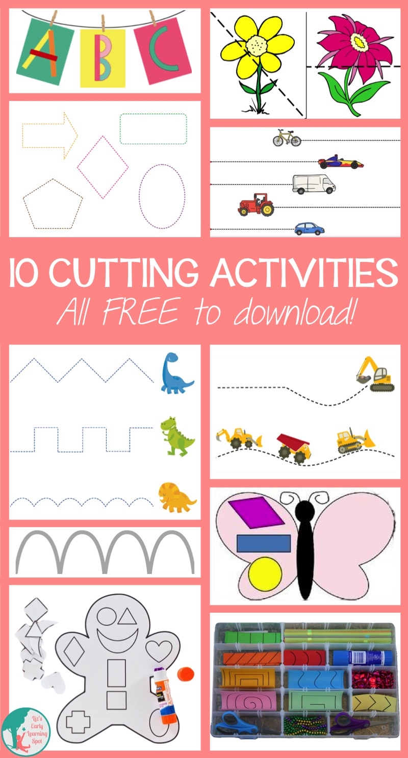 10+ Fun & Creative Scissors Cutting Activities for Children