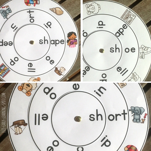 Digraphs: Sh- Words When You Only Have a Minute