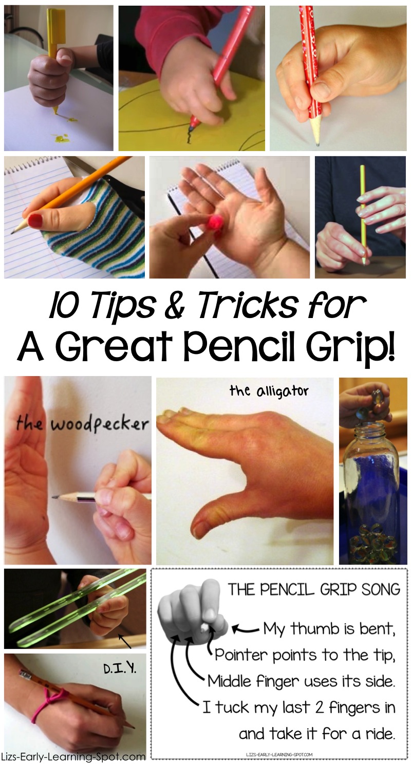 10 tips and tricks for a great pencil grip liz's early learning spot 
